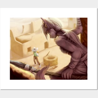 Desert Ruins Posters and Art